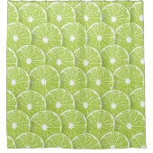 Lime slices douchegordijn (Voorkant)