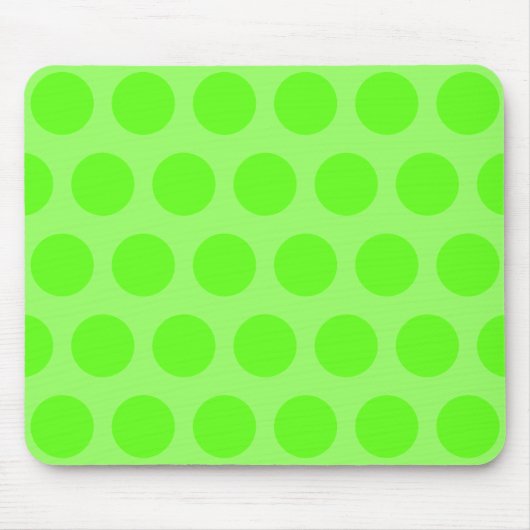 Lime Stippen Muismat (Voorkant)