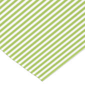 Lime Strepen Tafel Runner Korte Tafelloper (Hoek)