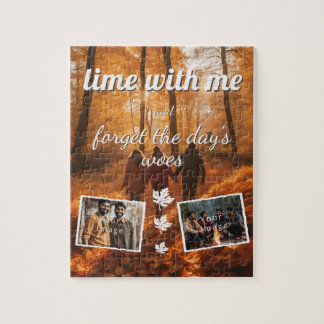 lime with me, forget the day's woes Foto Vorlag Legpuzzel