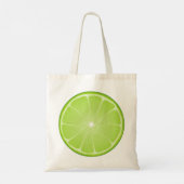 Lime Zomerpret Tote Bag (Achterkant)