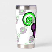 LimeGrape Brand Merch | Geïsoleerde Drinkbeker (Voorkant)