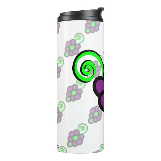 LimeGrape Merch Brand | Thermosbeker (Gedraaid links)