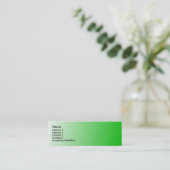 Limegreen Visitekaartje (Staand voorkant)