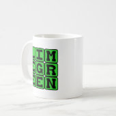 Limegroen, Kleur Koffiemok (Voorkant links)