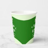 Limegroene Citrus Tequila & Tulum Bachelorette Papieren Bekers (Links)