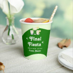 Limegroene Citrus Tequila & Tulum Meisjesuitje Papieren Bekers<br><div class="desc">Dit leuke,  kleurrijke retro ontwerp heeft een helder limegroen thema en citrus.</div>