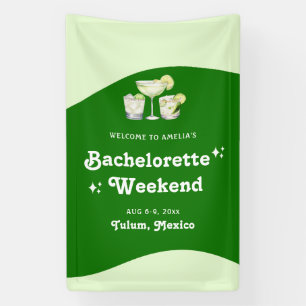 Limegroene Citrus Tequila & Tulum Meisjesuitje Spandoek