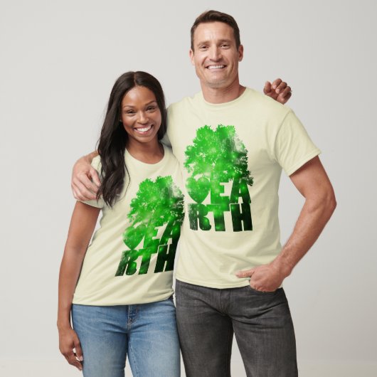 Limegroene Galaxy Uitbarsting T-shirt (Unisex)