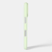 Limegroene Initiaal Monogram Eenvoudig Minimaal  Case-Mate iPhone Case (Achterkant / Rechts)