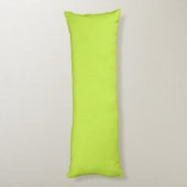 Limegroene lichaamskussen 50 x 135 cm (Achterkant (Verticaal))