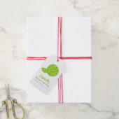 Limegroene Main Squeeze Bruiloft Favor Tag Cadeaulabel (Met Touw)