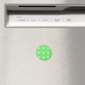 Limegroene shippo-patroon magneet (Insitu (Vaatwasser))