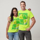 Limegroene Spiraal T-shirt (Unisex)