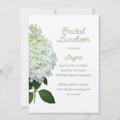 Limelight Hydrangea Bridal / Wedding Shower Kaart (Voorkant)