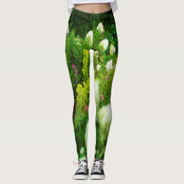Limelight Hydrangea's in Mijn Rubio Tuin Leggings