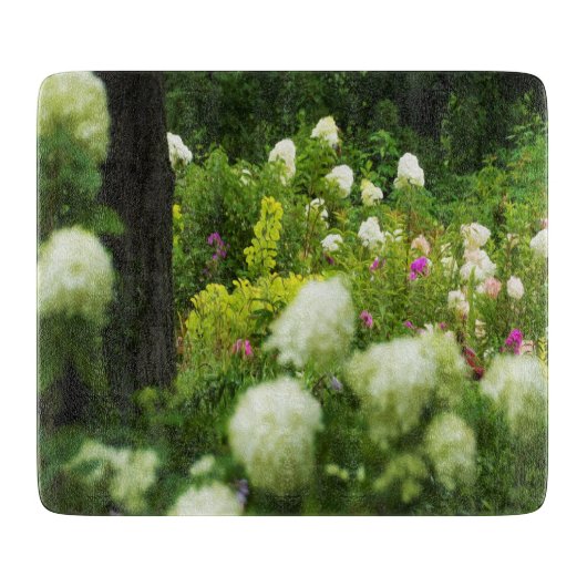 Limelight Hydrangea's in mijn Rubio tuin Snijplank (Voorkant)