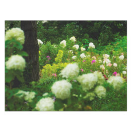 Limelight Hydrangea's in mijn Rubio-tuin Tafelkleed