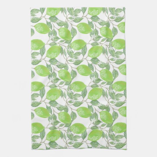 Limeprint Theedoek (Verticaal)