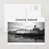 Limerick City, Ierland Briefkaart (Voorkant / Achterkant)