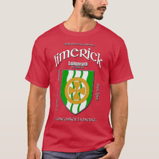 Limerick Ierland Ierse Crest Coat of Arms T-shirt