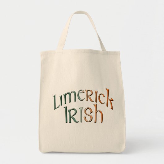 Limerick Ireland Flag Colors Bag Tote Bag (Voorkant)