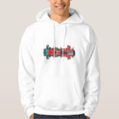 Limerick Ireland Skyline Hoodie (Voorkant)
