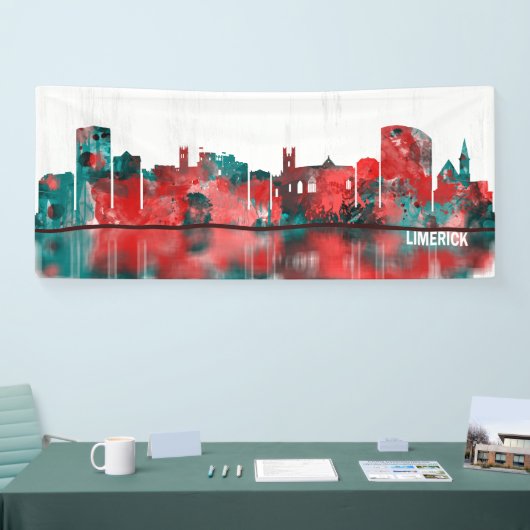 Limerick Ireland Skyline Spandoek (Beurs)