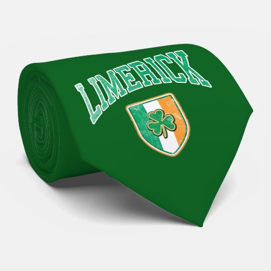 LIMERICK Ireland Stropdas (Opgerold)