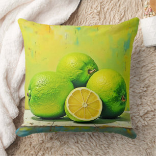 Limes' Helder Zomer Pop Design Kussen