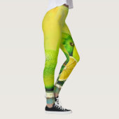 Limes' Helder Zomer Pop Design Leggings (Rechts)