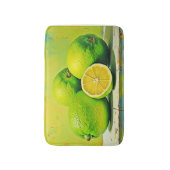 Limes' heldere zomer Pop ontwerp Badmat (Voorkant Verticaal)