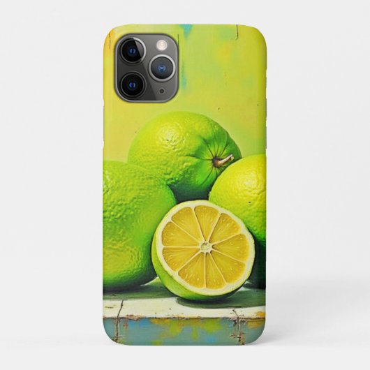 Limes' heldere zomer Pop ontwerp Case-Mate iPhone Case (Achterkant)