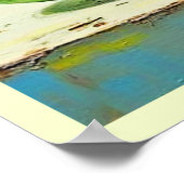 Limes' heldere zomer Pop ontwerp Poster (Hoek)