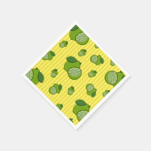 Limes Illustratie Servet (Hoek)