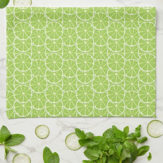 Limes Kitchen Towel Theedoek (Gevouwen)