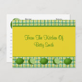 Limes Recipe Kaart (Voorkant / Achterkant)