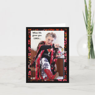 LIMES veranderen in SMILE en lachen Kaart