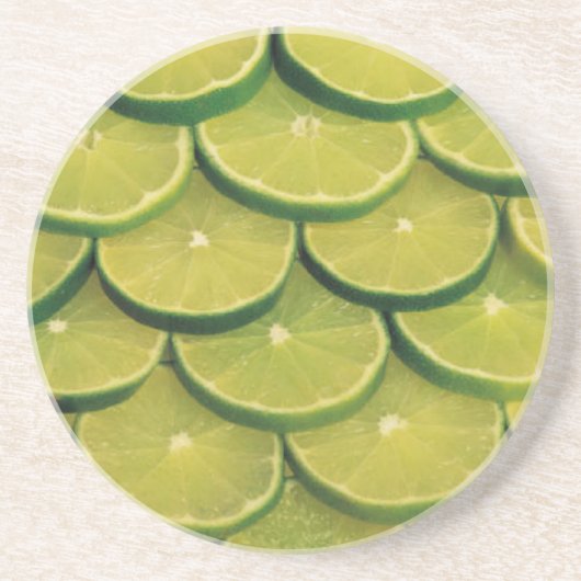 Limes zandstenen onderzetters (Voorkant)