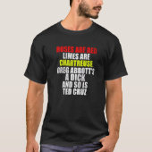 Limes zijn Chartreuse Gregg Abbott Ted Curz T-shirt (Voorkant)