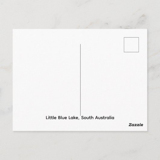 Limestone Cliffs and Emerald Waters  Briefkaart (Achterkant)