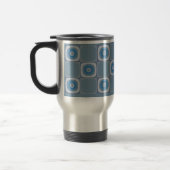 Limestone Retro Squares Travel Mug Reisbeker (Links)