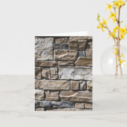 Limestone Rock Wall Kaart (Gele Bloem)