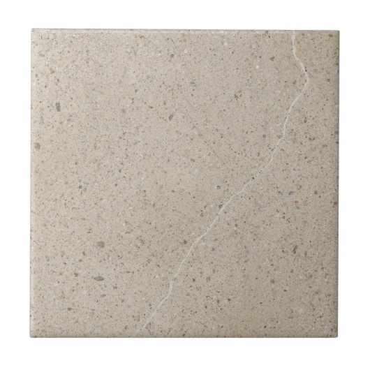 Limestone simple rustic print  tegeltje (Voorkant)