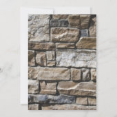 Limestones Couples Wedding Shower Invitation Kaart (Achterkant)