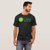Limewire Music Retro 90s en 2000s P2P Logo Classi T-shirt (Voorkant volledig)