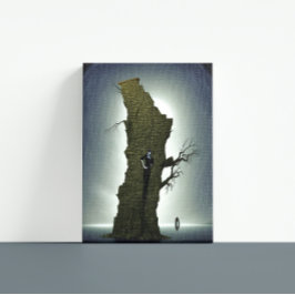 Limiet ruimtes Canvas afdrukken