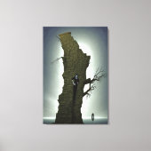 Limiet ruimtes Canvas afdrukken (Voorkant)