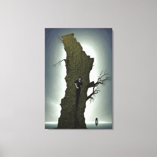 Limiet ruimtes Canvas afdrukken (Voorkant)