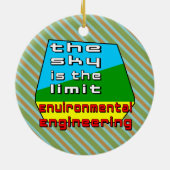 Limiet voor de milieutechniek keramisch ornament (Achterkant)